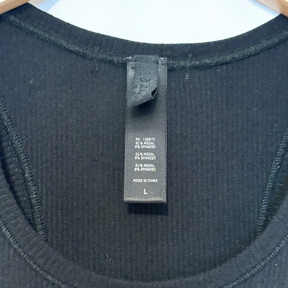 SKIMS Tank and Boxer Set Black Size Large - Picture 4 of 9